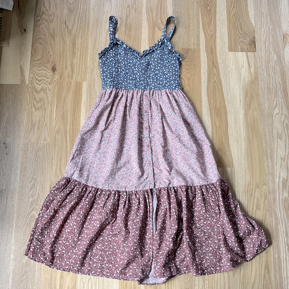 Band of The Free Tiered MIDI Dress